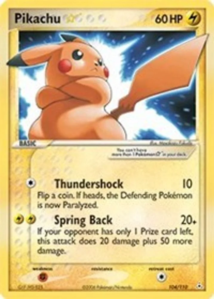 Pikachu Star