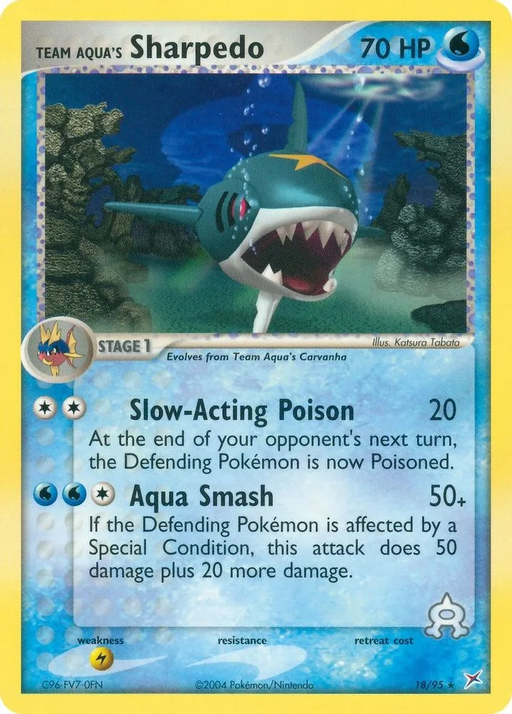 Team Aqua's Sharpedo