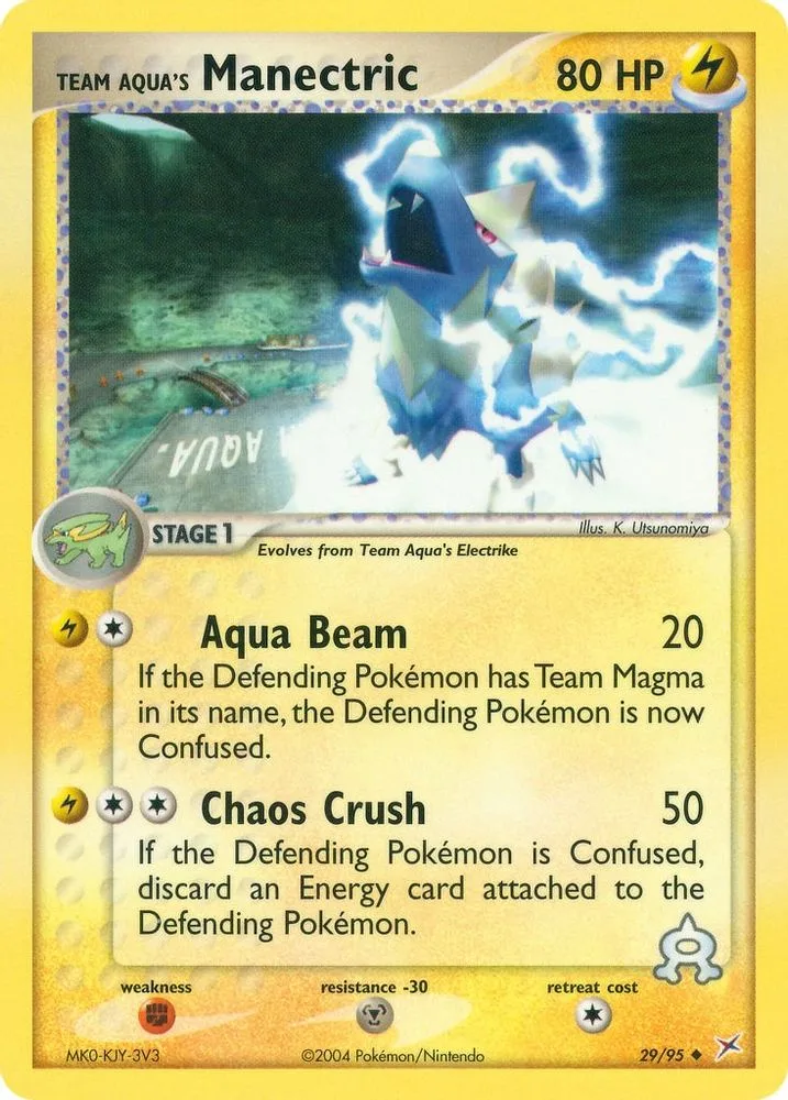 Team Aqua's Manectric