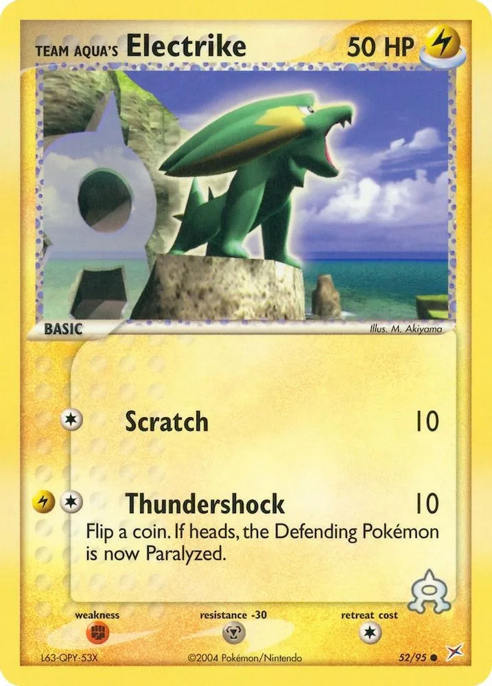 Team Aqua's Electrike