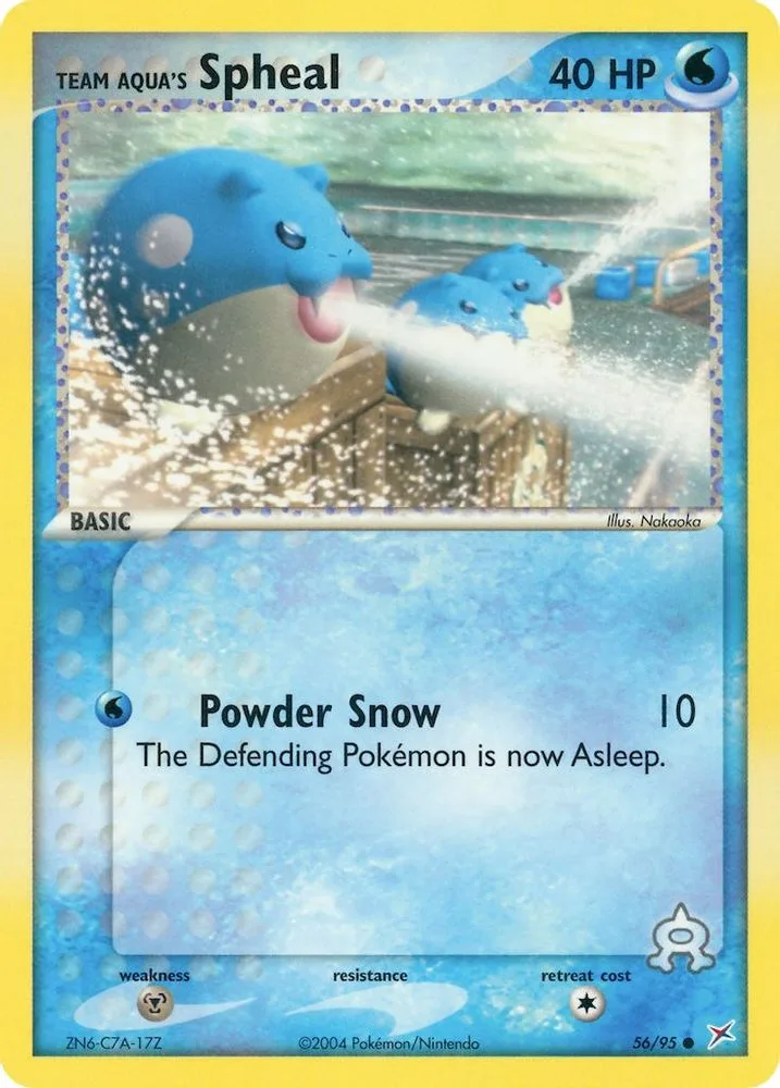 Team Aqua's Spheal