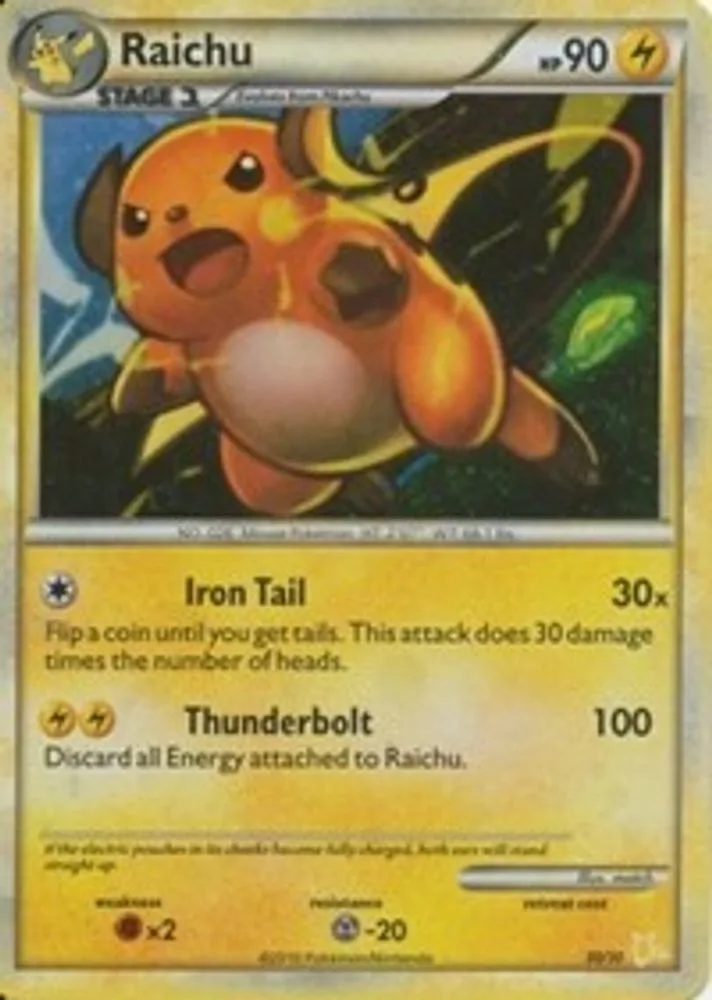 Raichu (Raichu · #30 Holo)