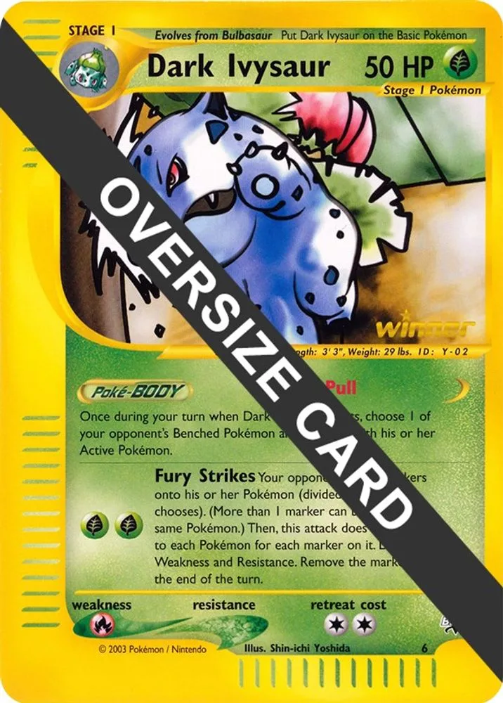 Dark Ivysaur (Best of Game 6 Promo)