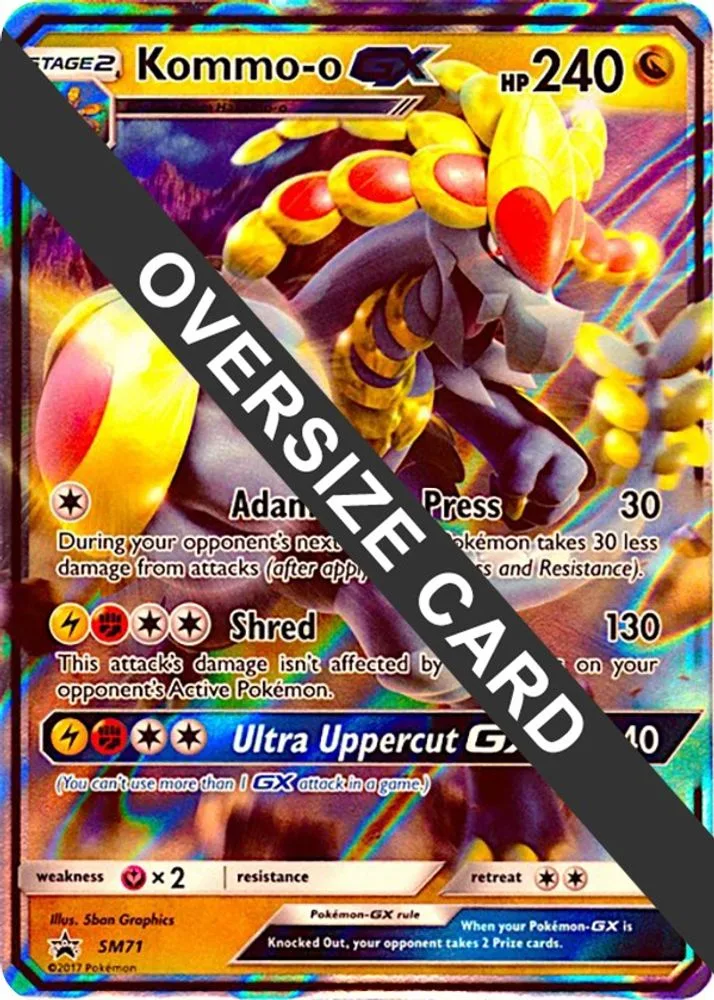Kommo-o GX (SM Black Star Promo)