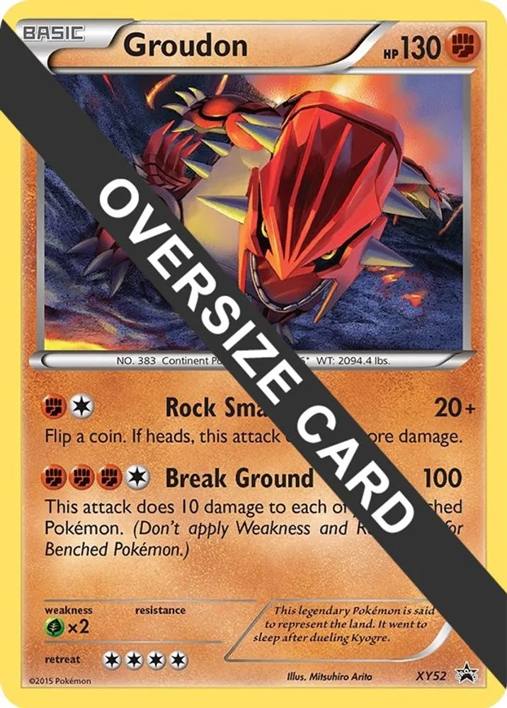 Groudon (XY Black Star Promo)