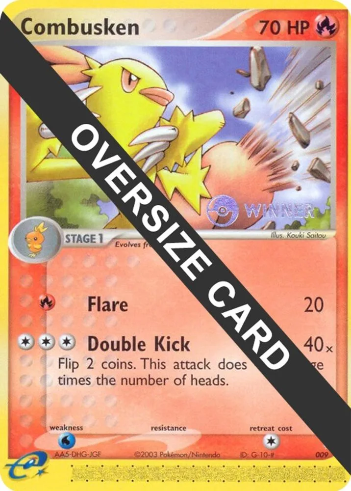 Combusken (Nintendo Black Star Promo)