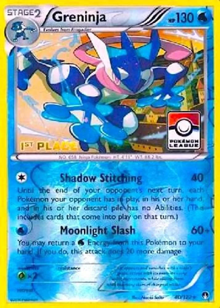 Greninja (Pokemon League · 1st Place)