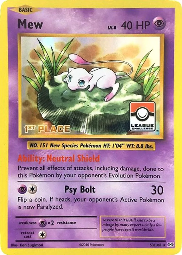 Mew (League Challenge · 1st Place)