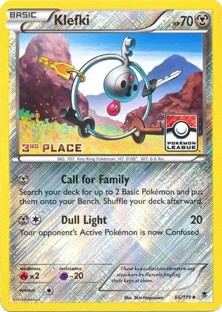 Klefki (Pokemon League · 3rd Place)