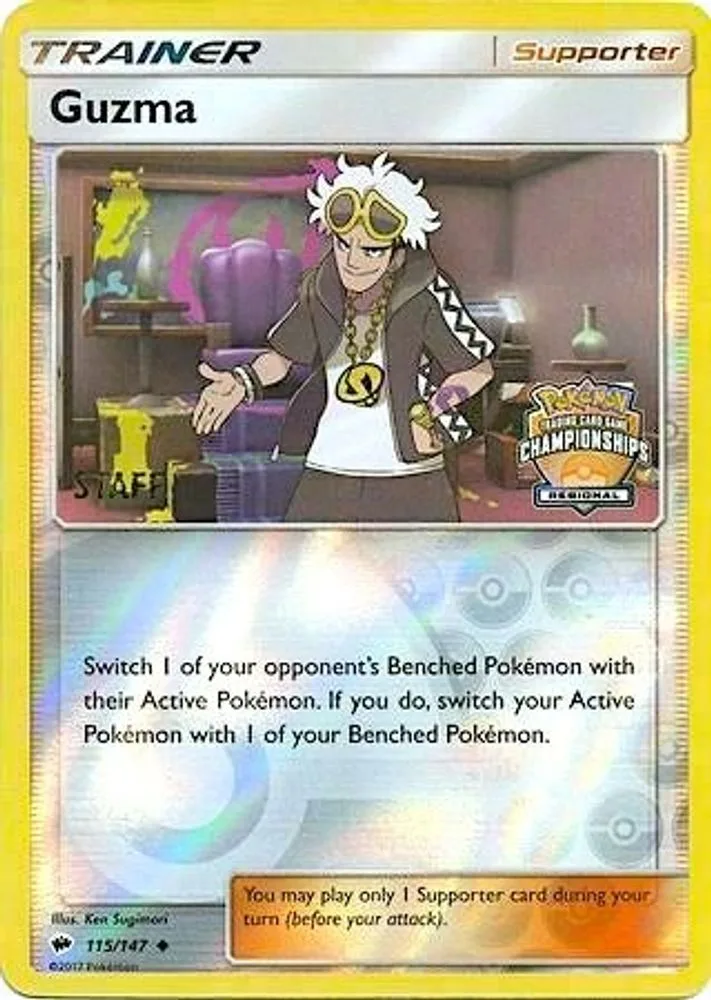 Guzma (Regional Championships · Staff)