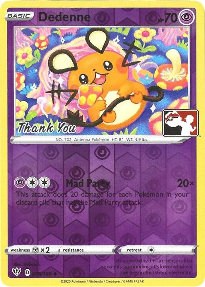 Dedenne (Pokemon League · Thank You)