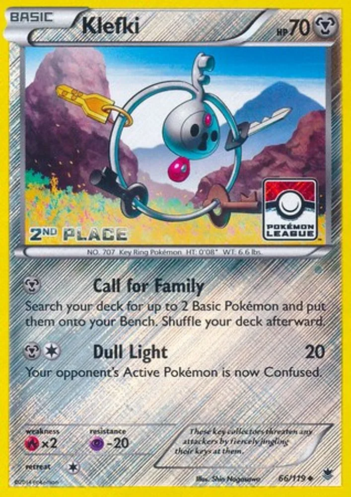 Klefki (Pokemon League · 2nd Place)