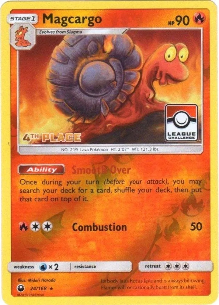 Magcargo (League Challenge · 4th Place)