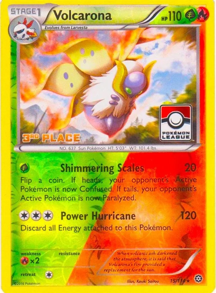 Volcarona (Pokemon League · 3rd Place)