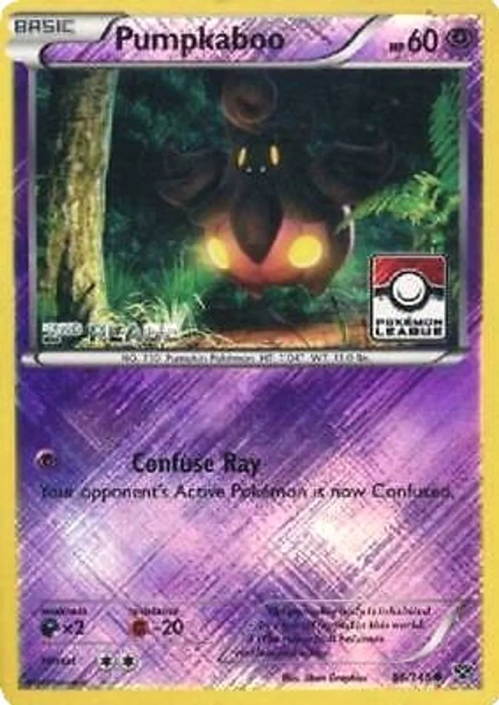 Pumpkaboo (Pokemon League · 2nd Place)