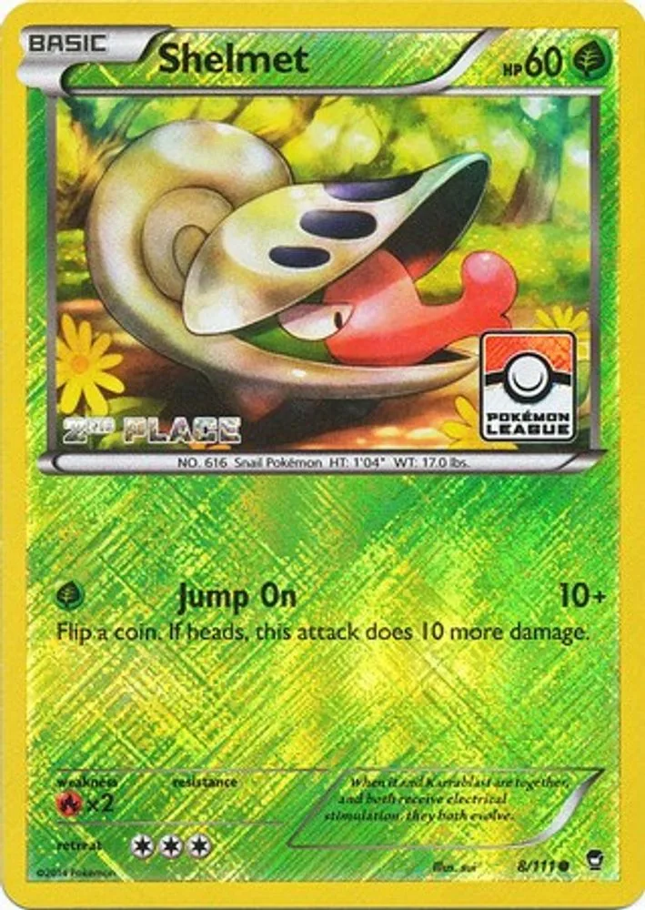 Shelmet (Pokemon League · 2nd Place)