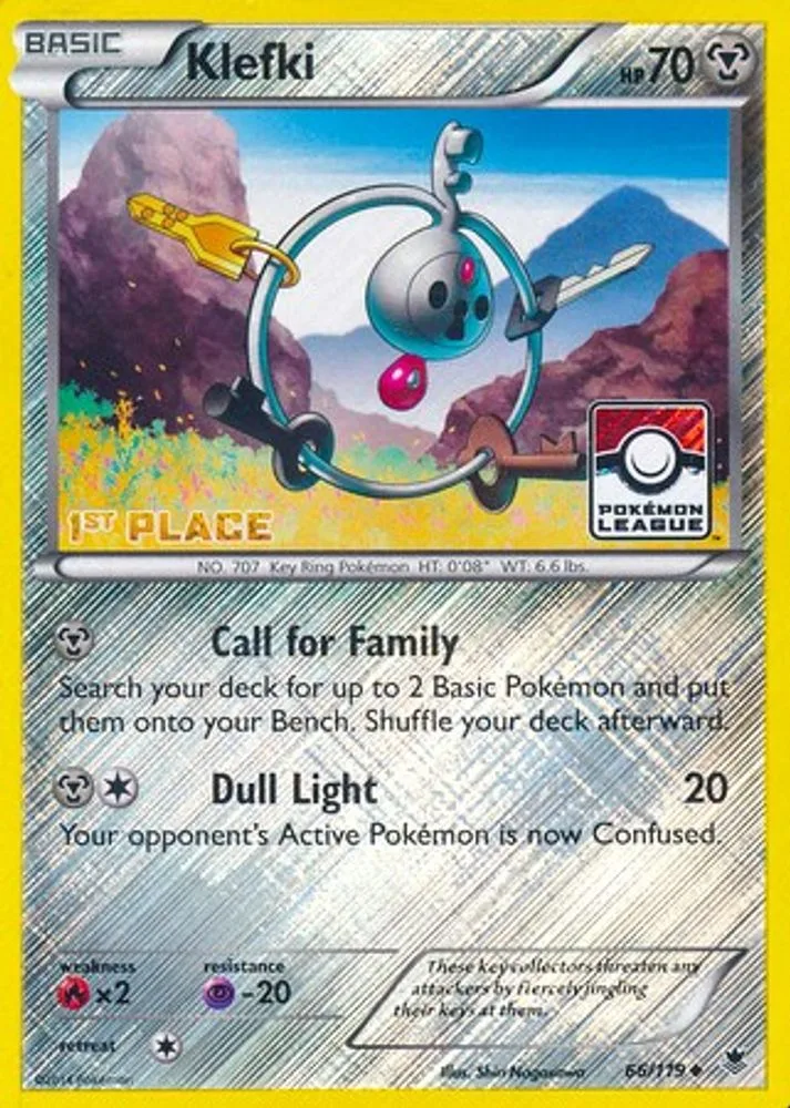 Klefki (Pokemon League · 1st Place)