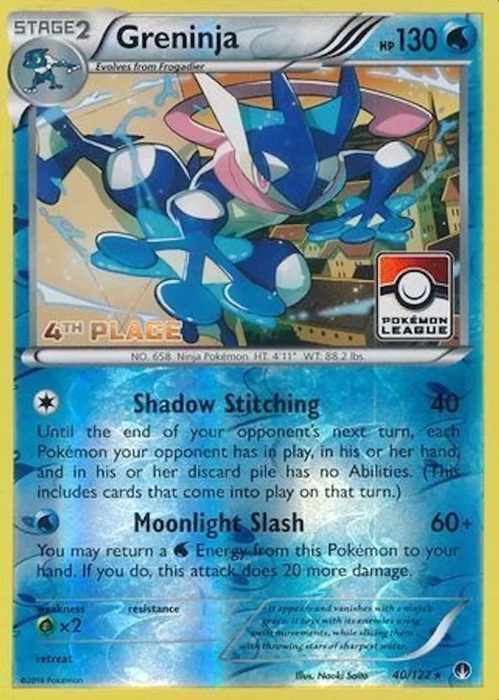 Greninja (Pokemon League · 4th Place)
