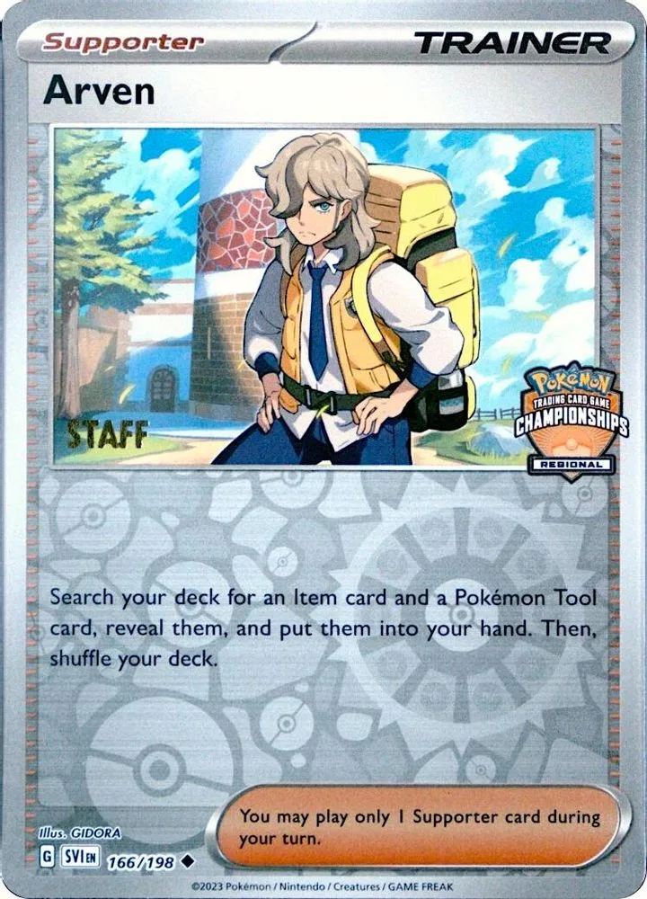 Arven (Regional Championships · Staff)