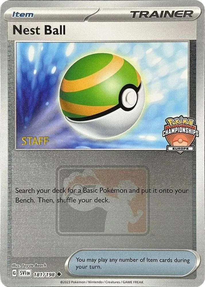 Nest Ball (Europe Championships · Staff)