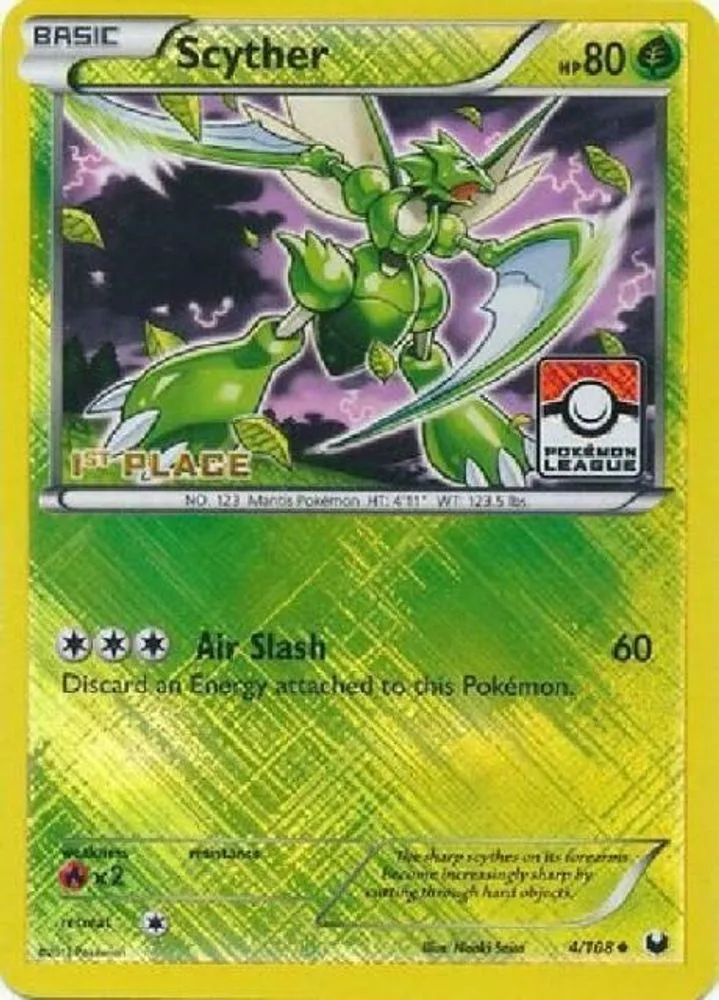 Scyther (Pokemon League · 1st Place)