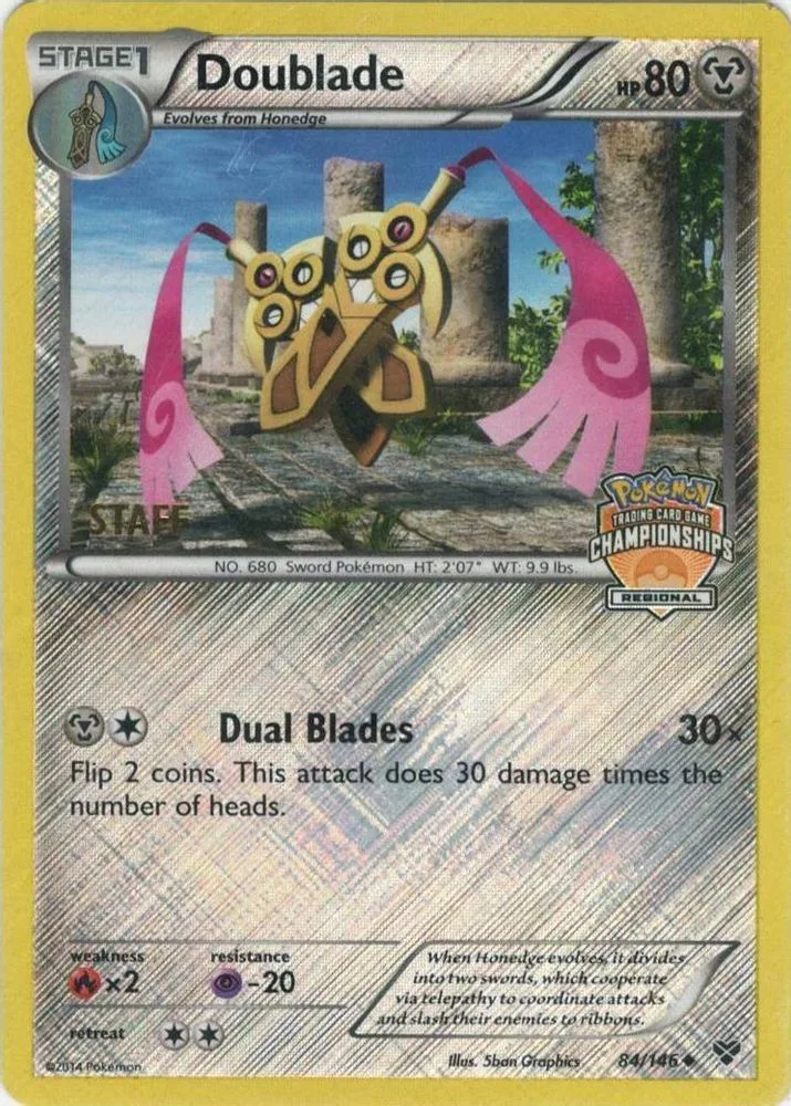 Doublade (Regional Championships · Staff)