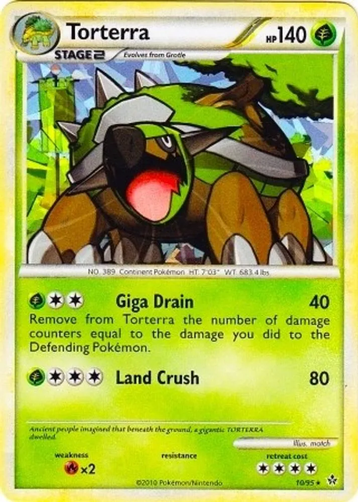 Torterra (Cracked Ice Holo)