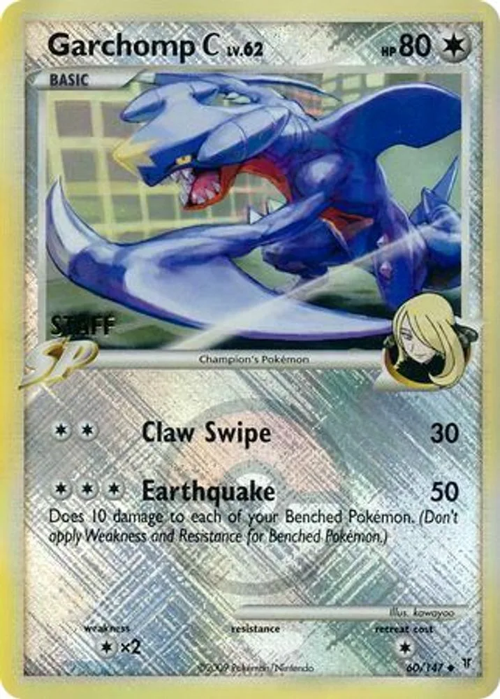 Garchomp C (League Promo · Staff)