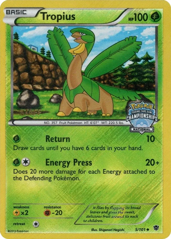 Tropius (National Championships · Staff)