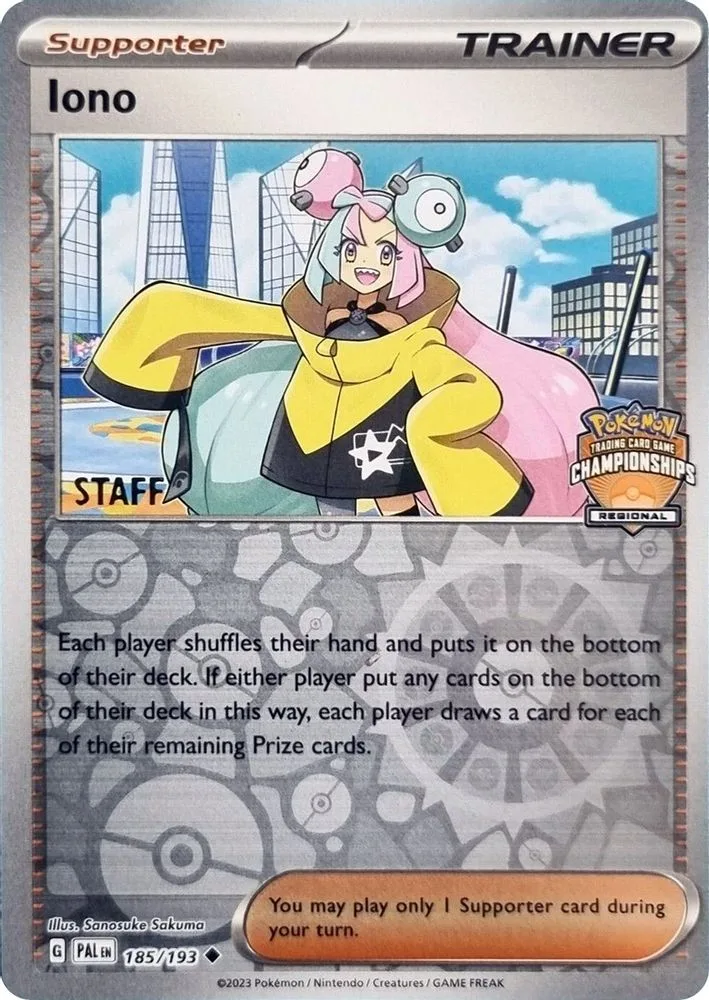 Iono (Regional Championships · Staff)