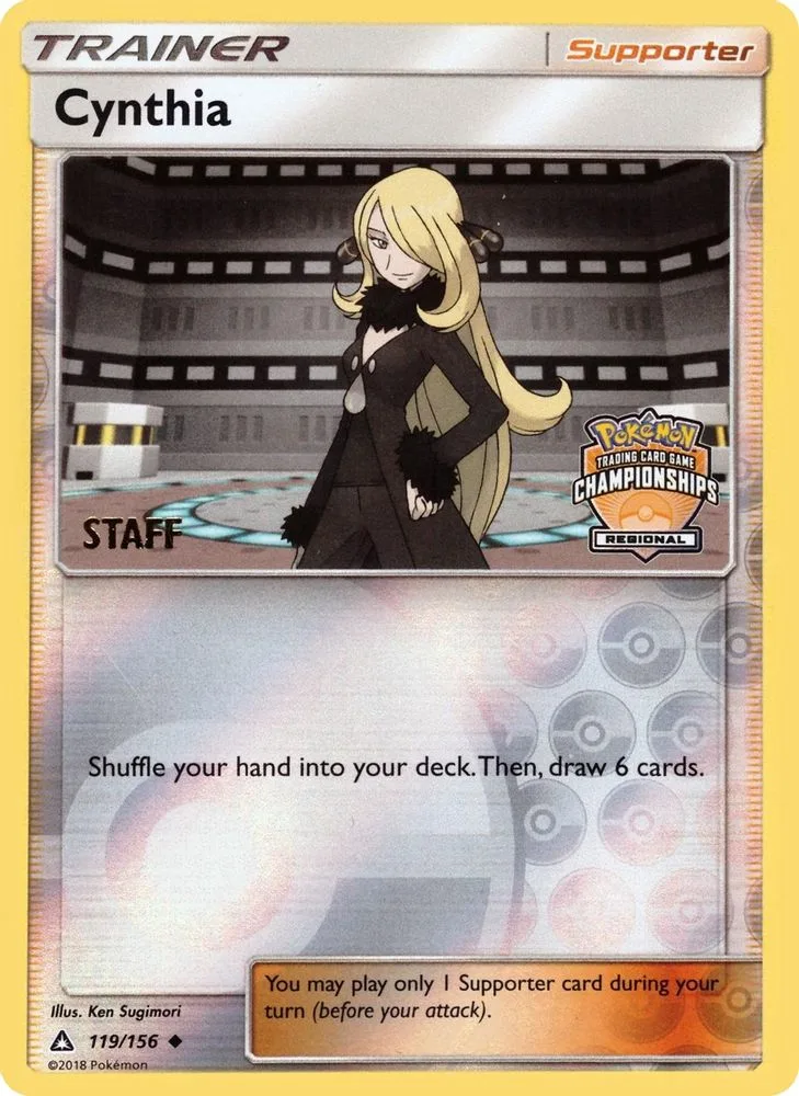 Cynthia (Regional Championships · Staff)