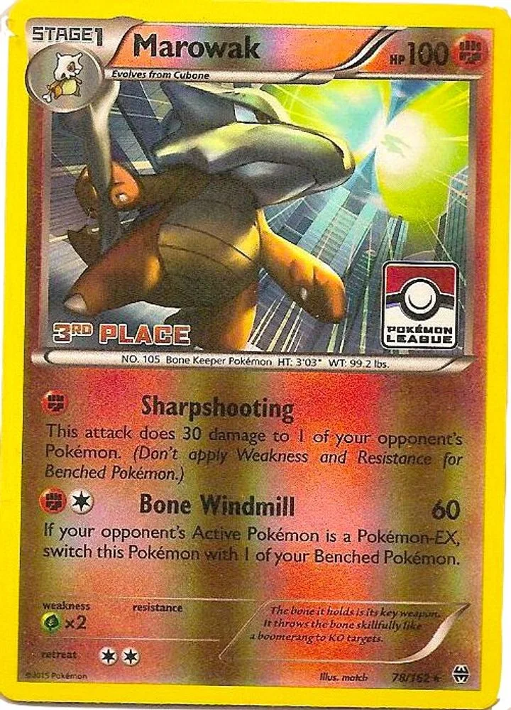 Marowak (Pokemon League · 3rd Place)