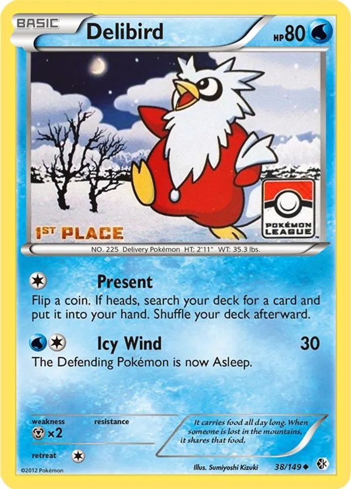 Delibird (Pokemon League · 1st Place)