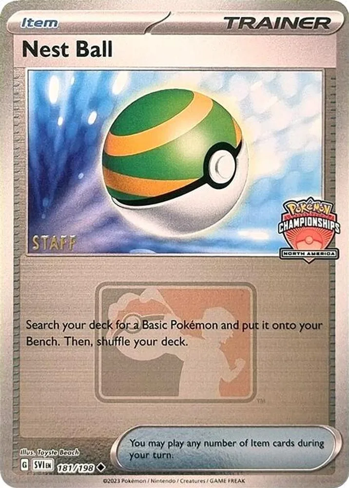 Nest Ball (North America Championships · Staff)