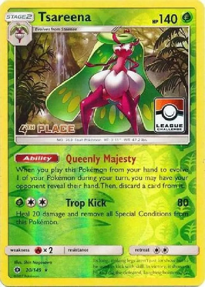 Tsareena (League Challenge · 4th Place)