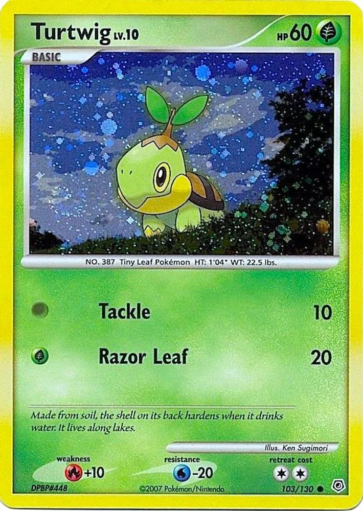 Turtwig (Cosmos Holofoil)
