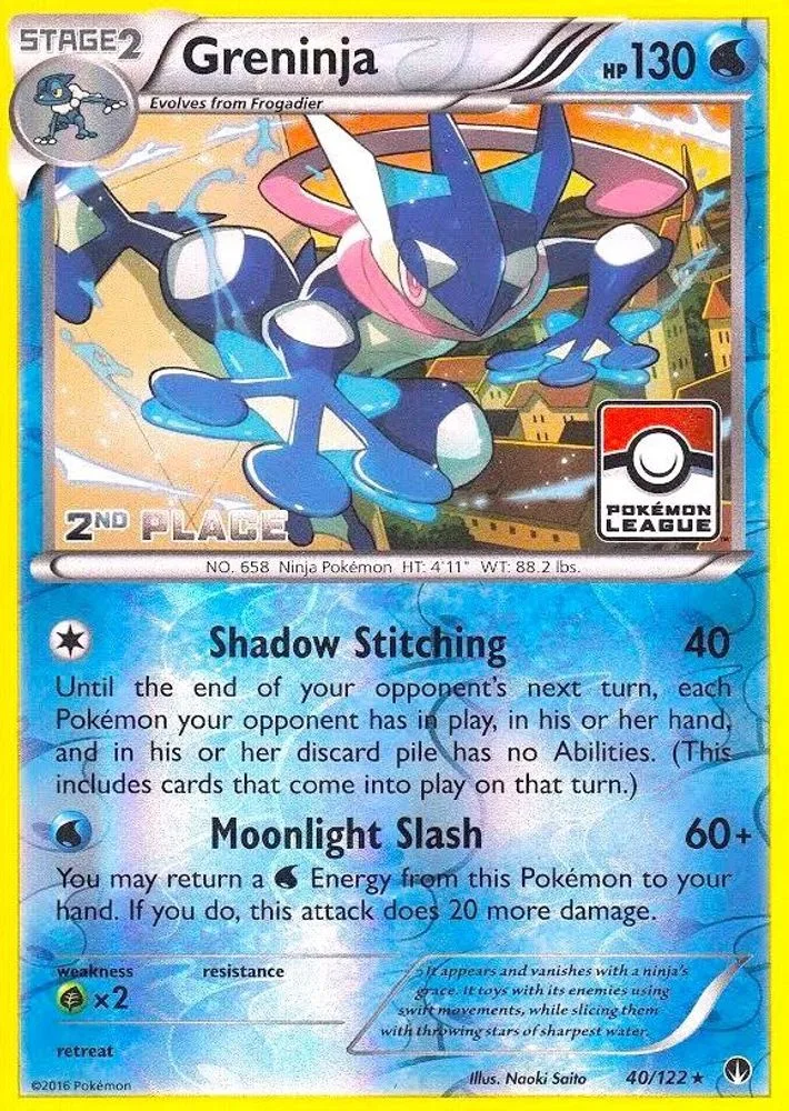 Greninja (League · 2nd Place)