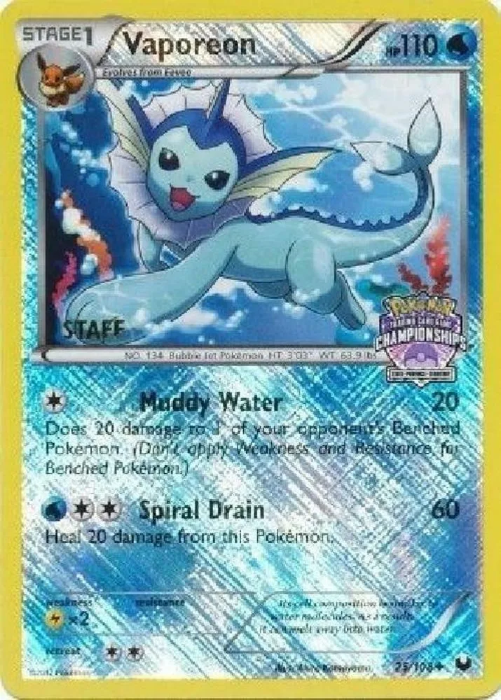 Vaporeon (State Championships · Staff)