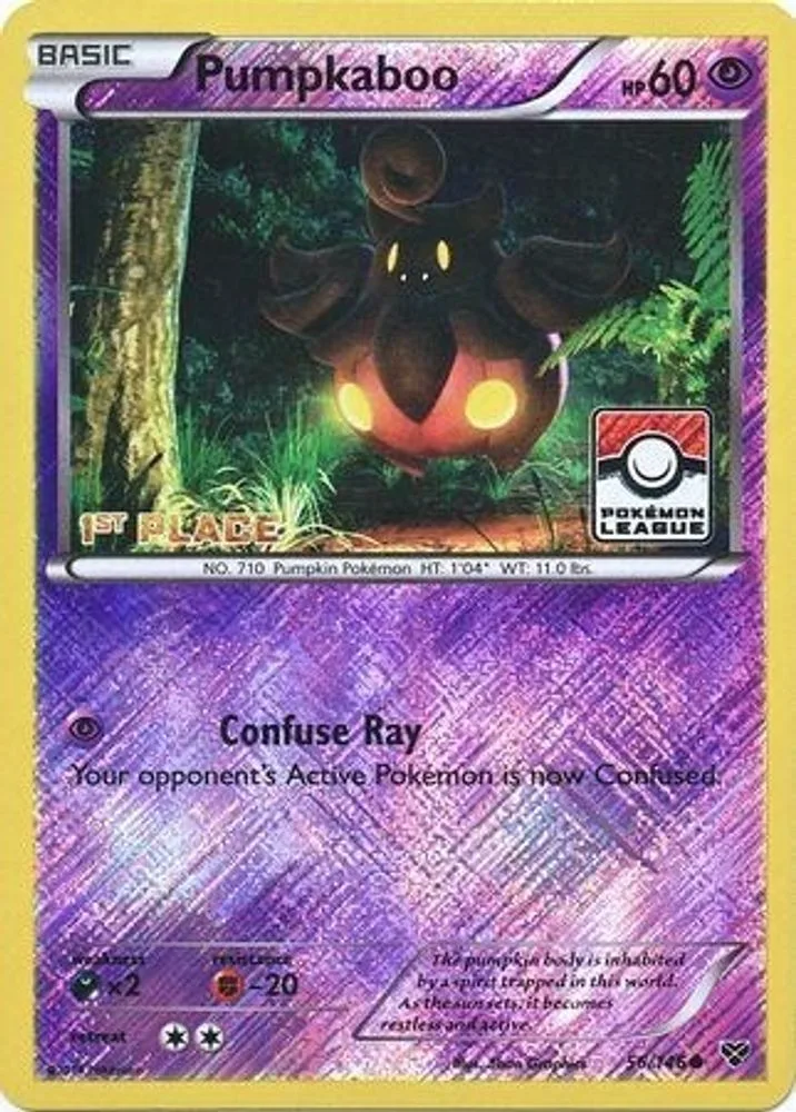 Pumpkaboo (Pokemon League · 1st Place)
