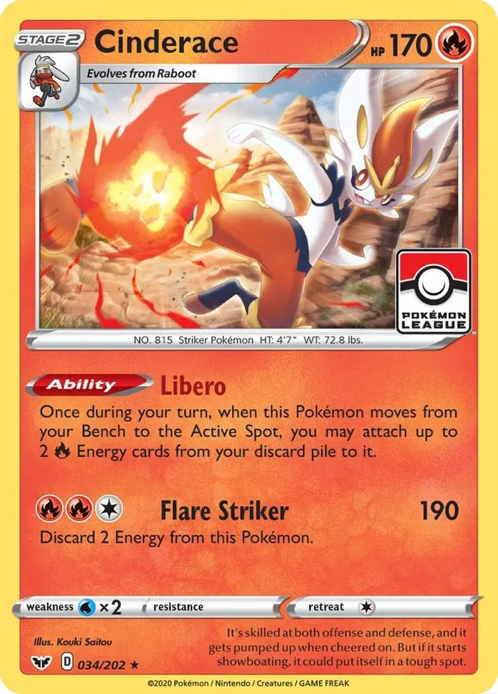 Cinderace (Pokemon League)