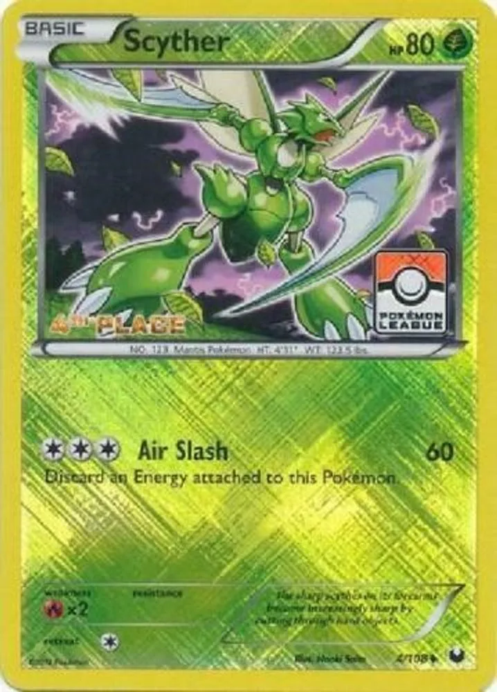 Scyther (Pokemon League · 4th Place)