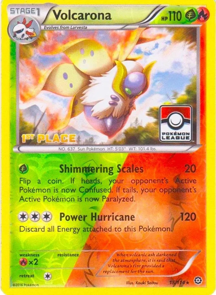 Volcarona (Pokemon League · 1st Place)