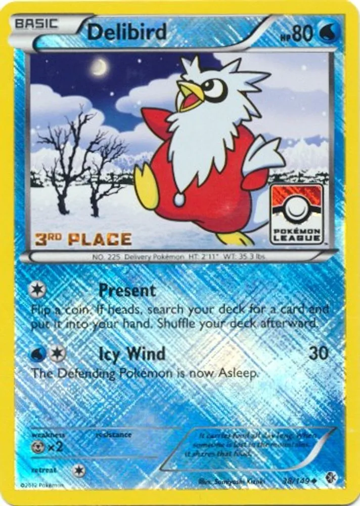 Delibird (Pokemon League · 3rd Place)
