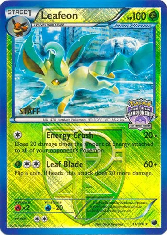 Leafeon (State Championships · Staff)
