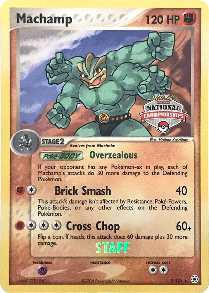 Machamp (National Championships · Staff)