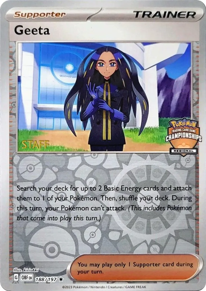 Geeta (Geeta · Regional Championships · Staff)