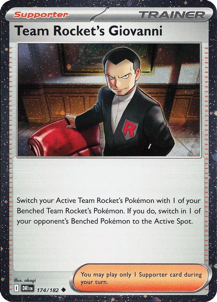 Team Rocket's Giovanni (Cosmos Holo)