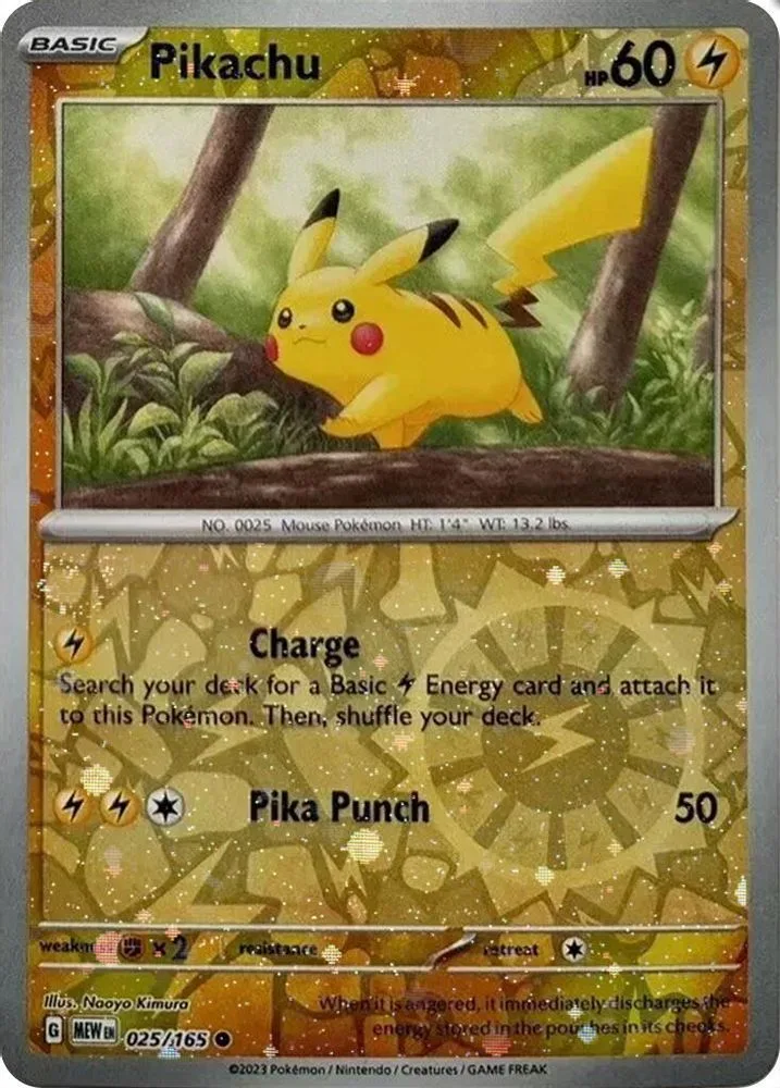 Pikachu (Reverse Cosmos Holo · Costco Exclusive)