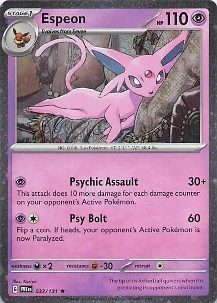 Espeon (Cosmos Holo)
