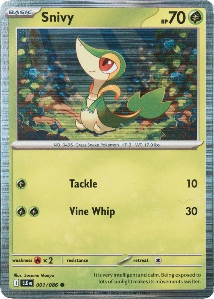 Snivy (Unova Poster Collection)